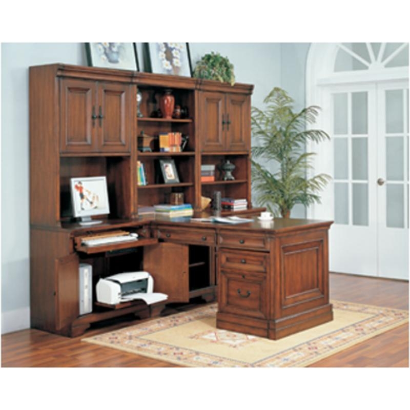 Aspenhome Warm Cherry Executive Modular Home Office ...