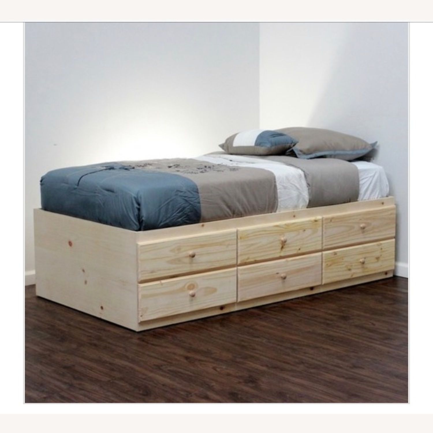 Bed With Storage Underneath Visualhunt, Twin Bed With Drawers Under
