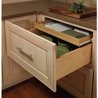 KraftMaid Tiered Combination Drawer