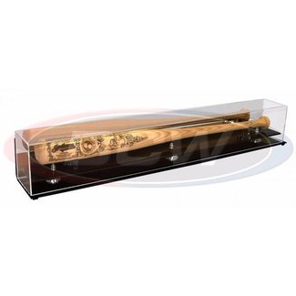 Baseball Bat Display Case with mirror back