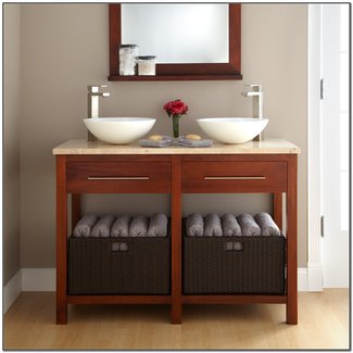 Small Double Bathroom Sink Visualhunt, Small Double Sink Vanity