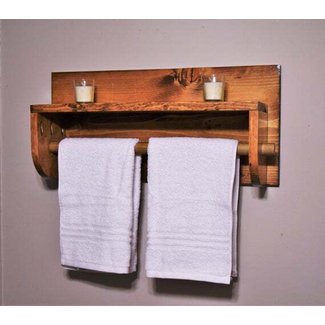 Bathroom Shelf With Towel Rack Towel Rack Wooden Towel Rack