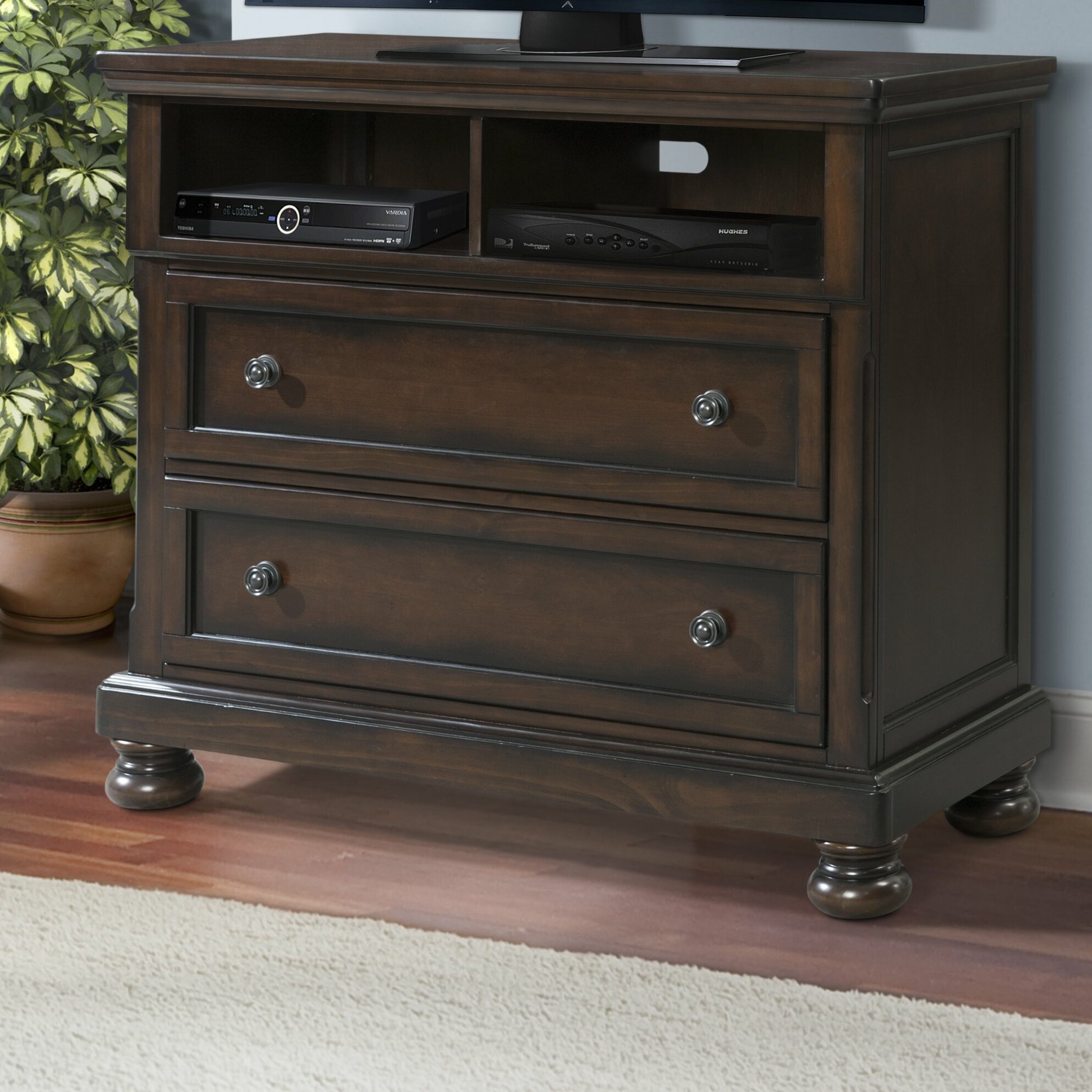 Beadling 2 Drawer Media Chest