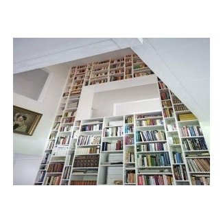 Beautiful view of Beautiful Floor-To-Ceiling Storage Bookshelves