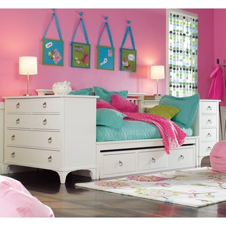 Bedroom: Cozy Girls Daybed For Inspiring Teenage Bedroom ...
