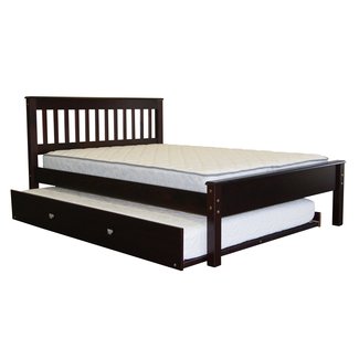 Bedz King MissionFull Slat Bed with Trundle & Reviews ...