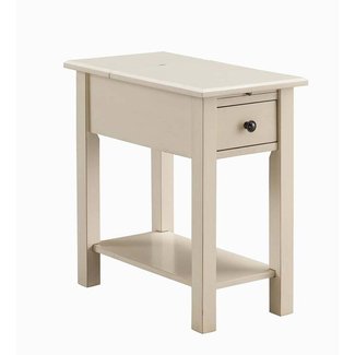 Benton Side Table with Charging Station | Accent Tables ...