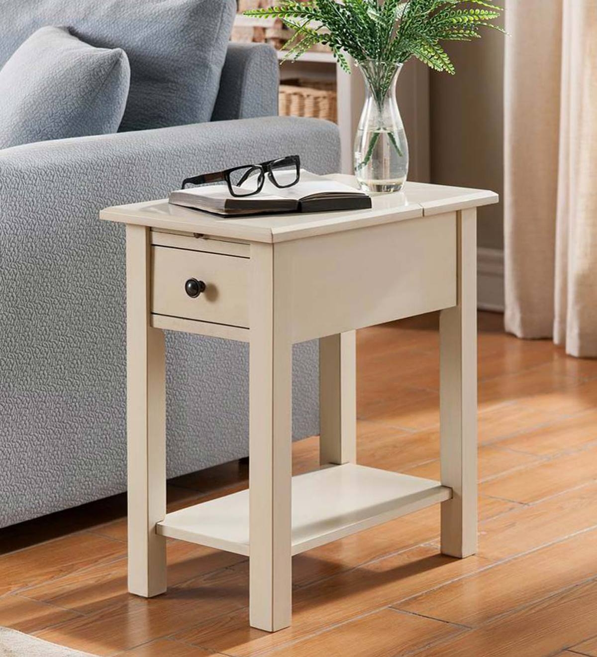 Benton Side Table with Charging Station | Accent Tables ...