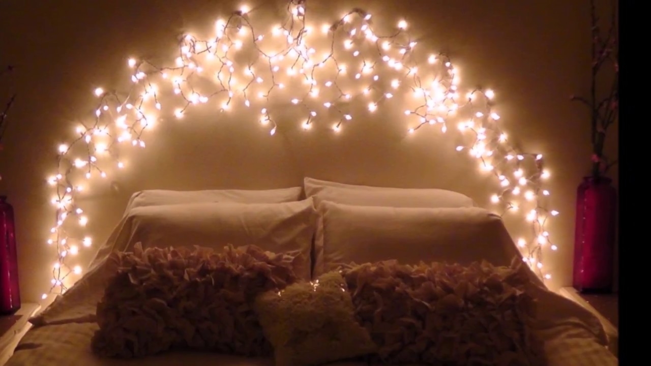 led string lights in bedroom