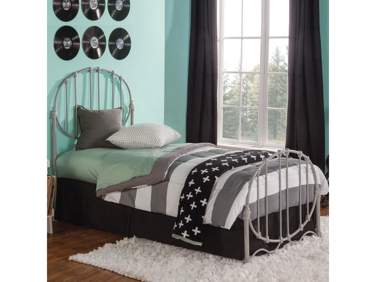 Bette Wrought Iron Headboard and Footboard