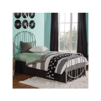 Bette Wrought Iron Headboard and Footboard