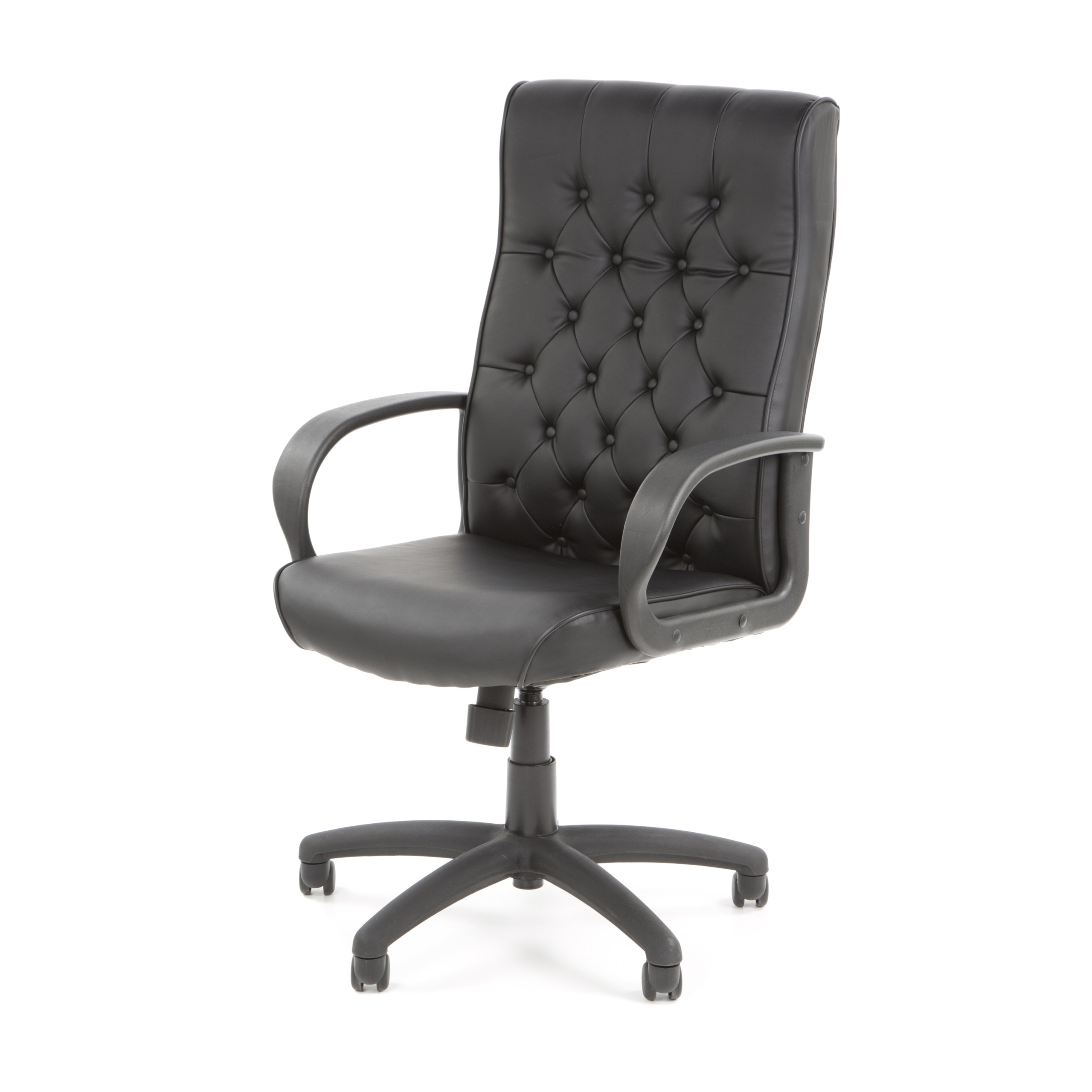 Boss Office Products Button Tufted High-Back Executive ...
