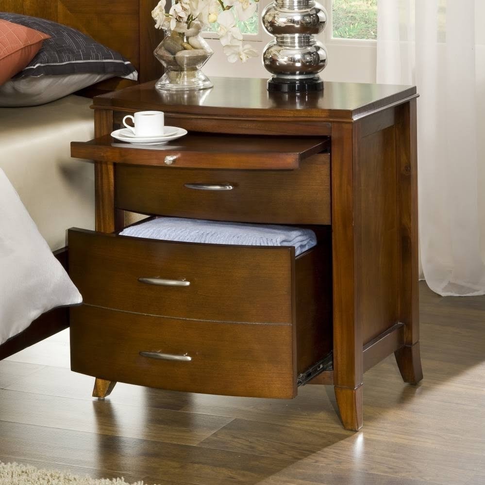 Brighton Nightstand with Charging Station