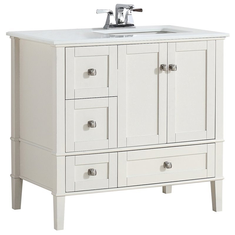Right Offset Bathroom Vanity You Ll, 36 Inch Bathroom Vanity Top With Sink On Right