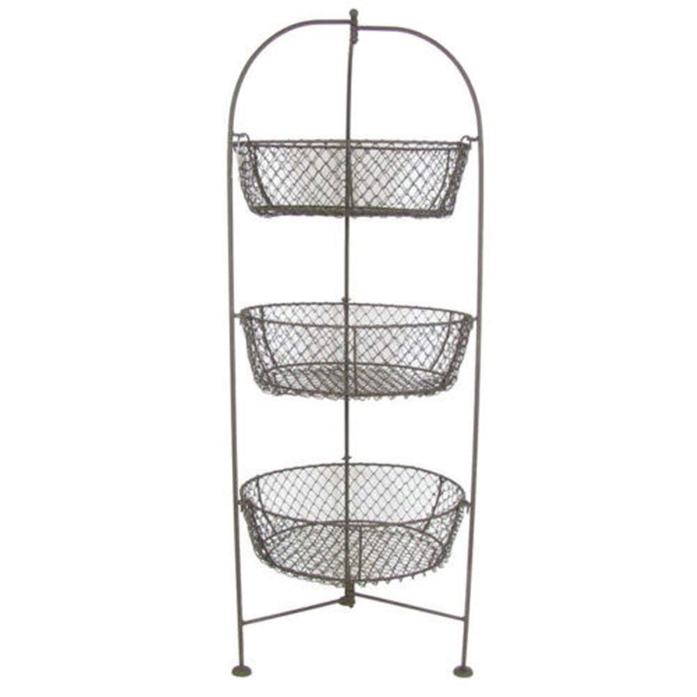 Brown 3-Tier Wire Basket | Hobby Lobby | 545632
