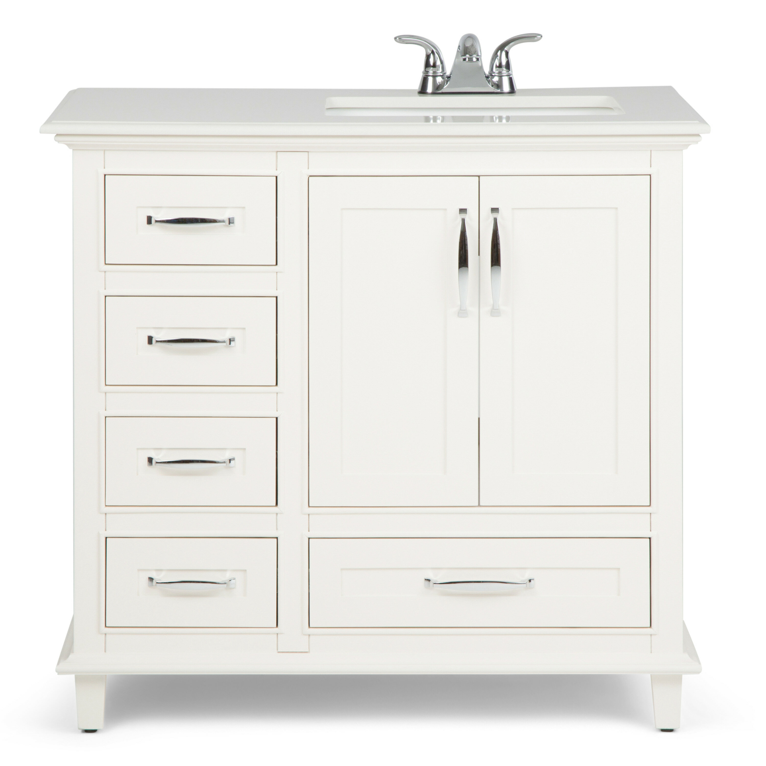 Burnam 37" Single Bathroom Vanity Set