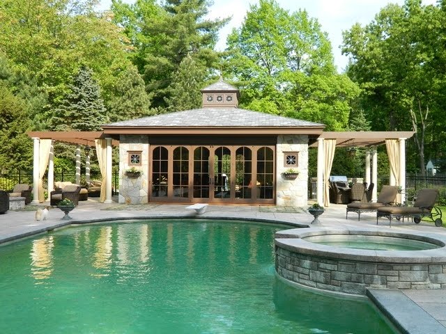 Cabana - Traditional - Pool - Boston - by Residential