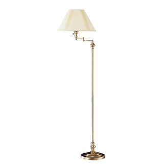 Cal Lighting BO-314-AB Transitional Swing Arm Floor Lamp,150-watt, 12.5" x 6" x 21.8", Antique Bronze