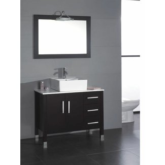 Cambridge Plumbing 8118 40 inch Bathroom Vanity Set