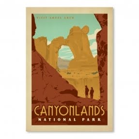 Canyonlands National Park Vintage Advertisement