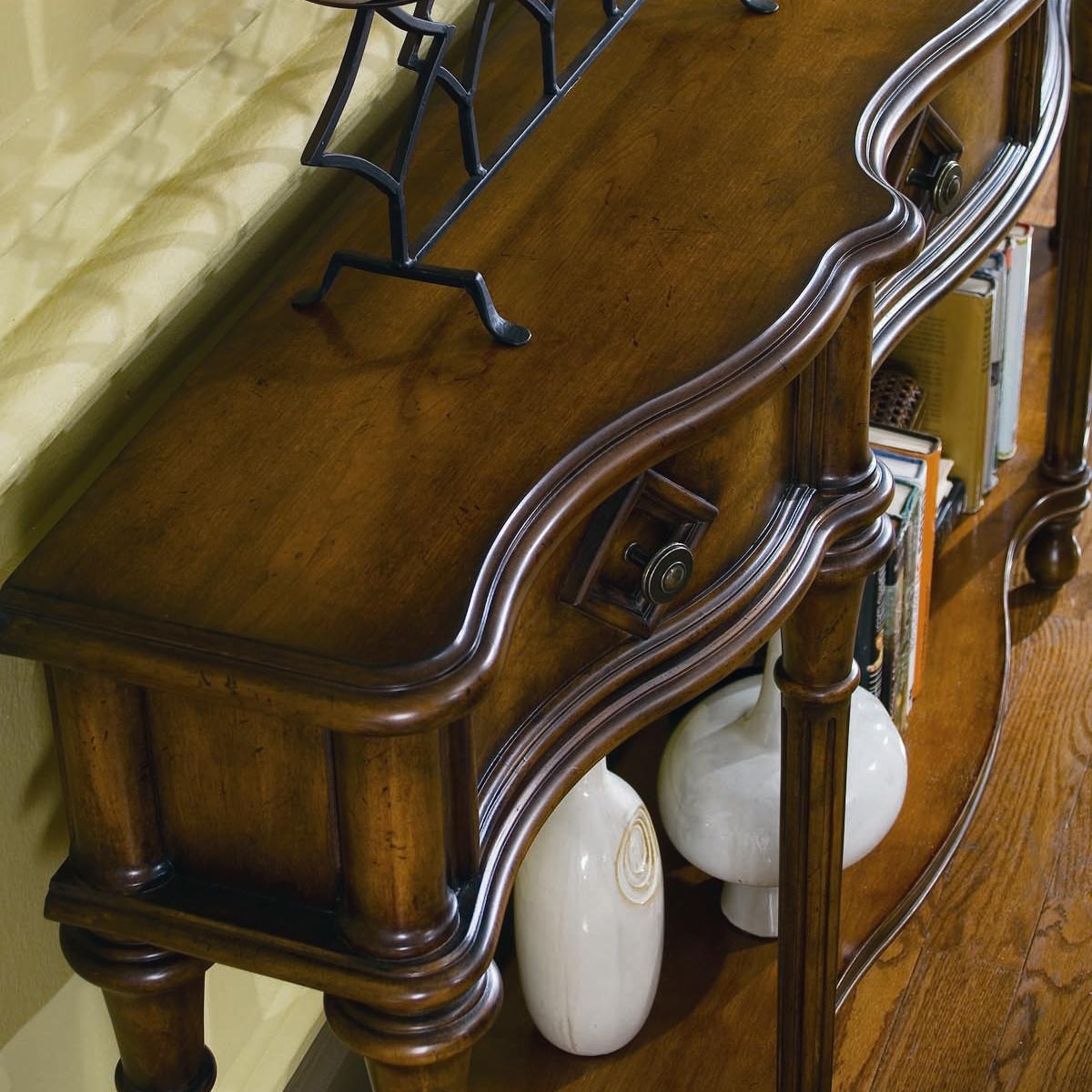 Chests and Consoles 72-Inch Hall Console with Four Drawers ...