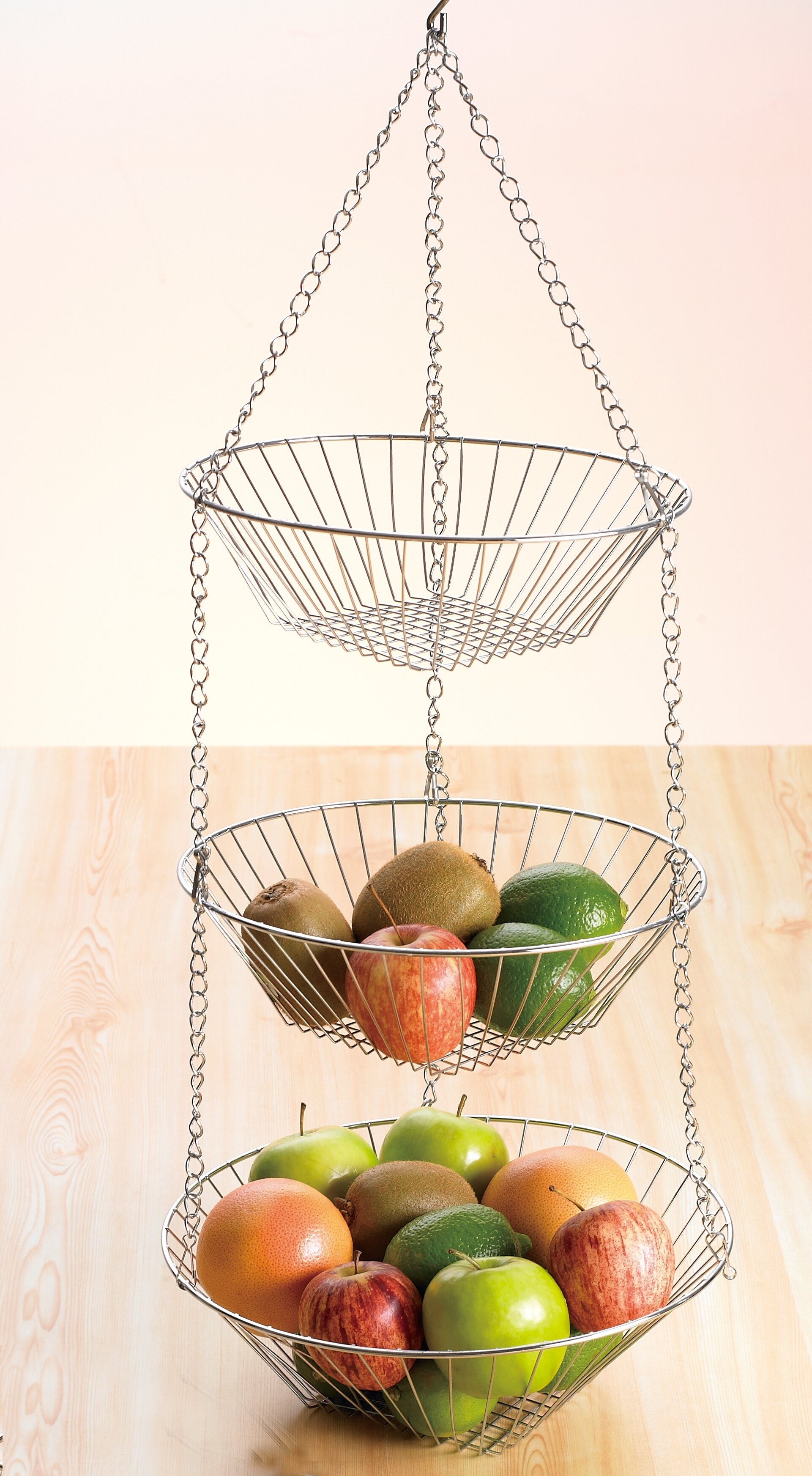 3 Tiered Wire Basket