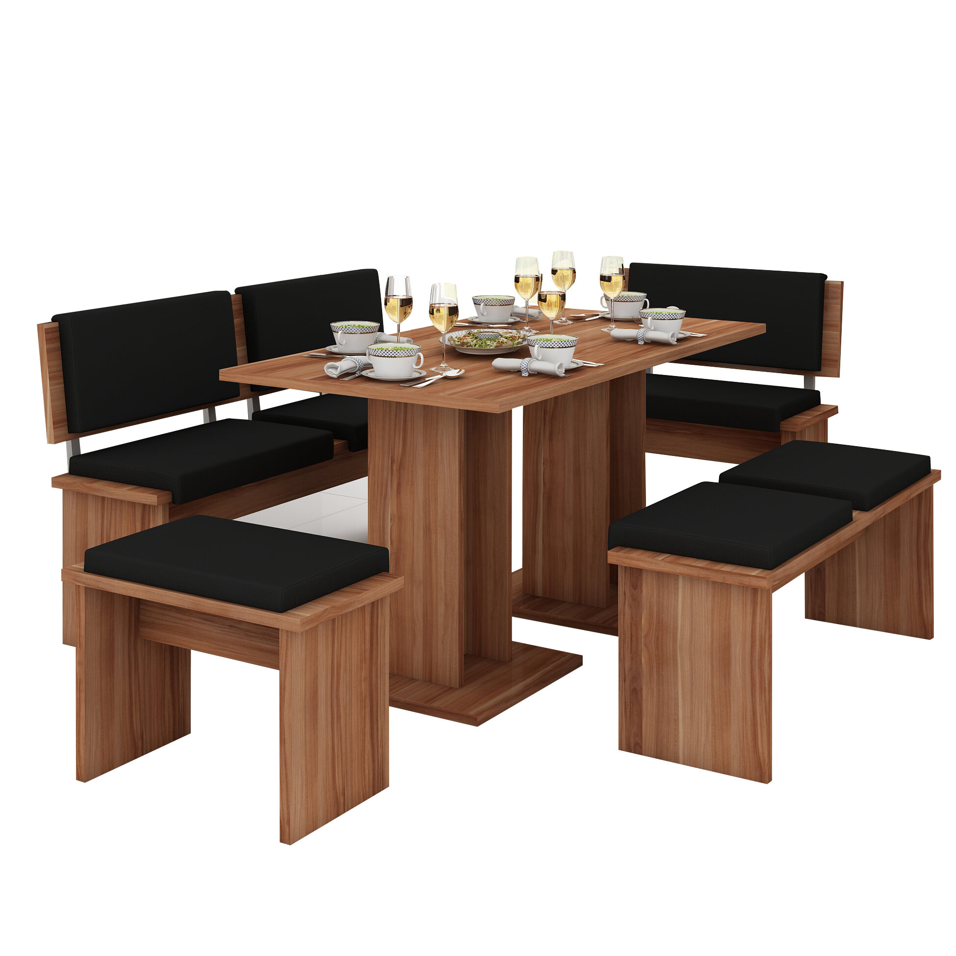 6 seater dining table oak