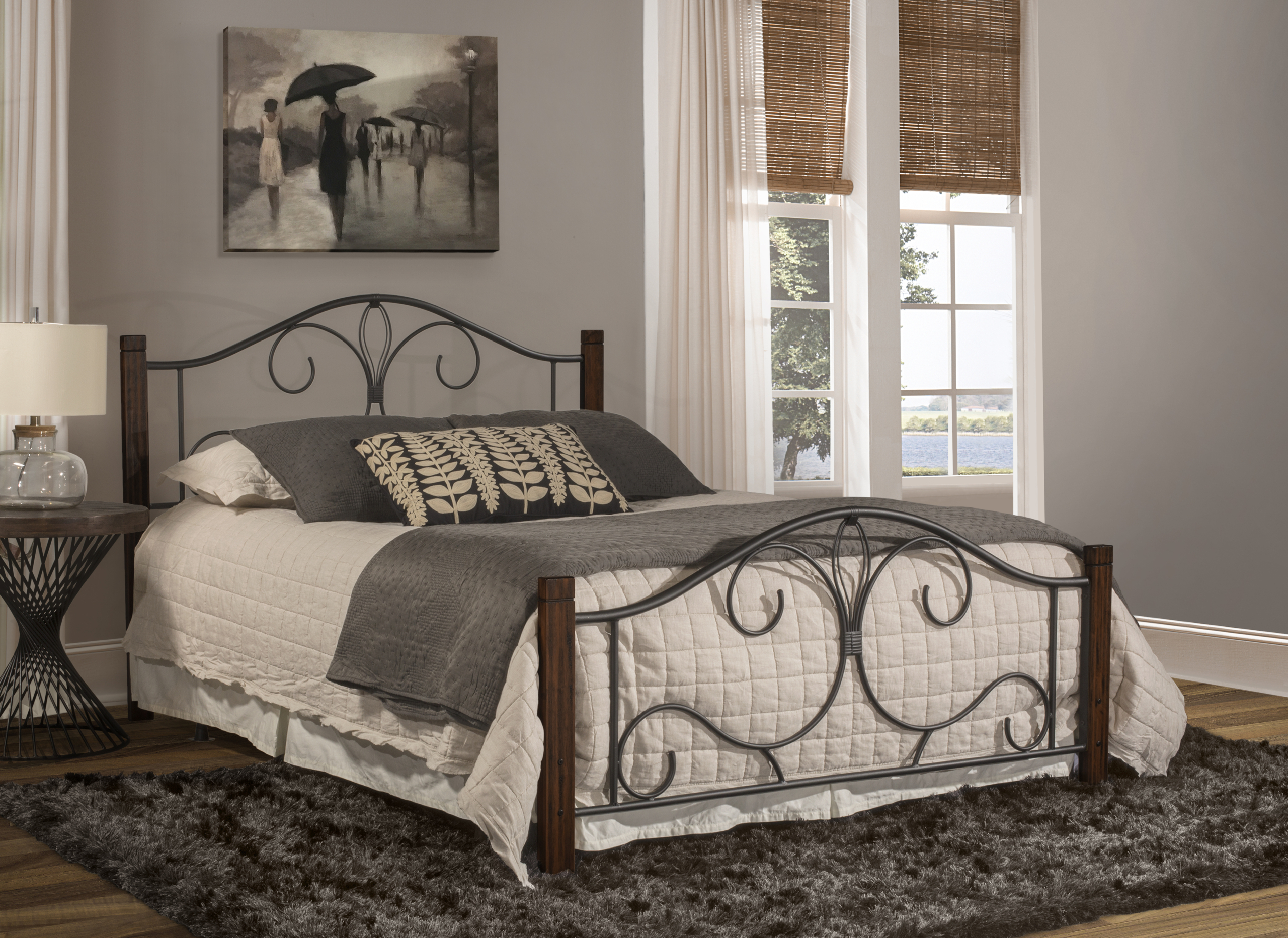Claus Open-Frame Headboard and Footboard
