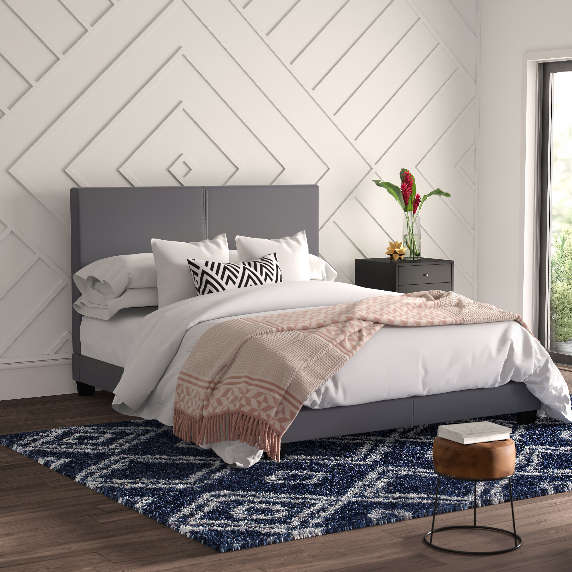 Colwell Queen Upholstered Standard Bed