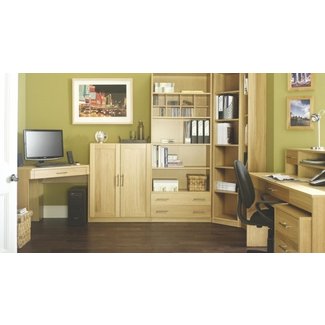 Contemporary Oak Modular Office Furniture - Contemporary ...
