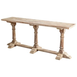 Cyan Designs Burnt White Cruzar 72 Inch Long Wood Console
