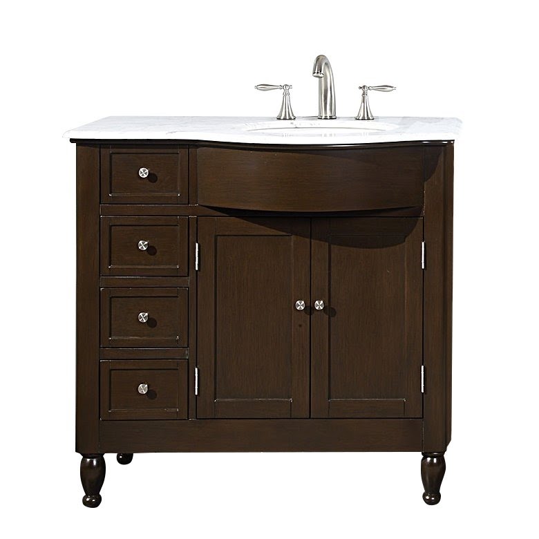 Davian 58" Single Bathroom Vanity Set