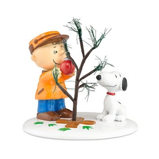 Department 56 Peanuts Village The Perfect Tree Accessory Figurine