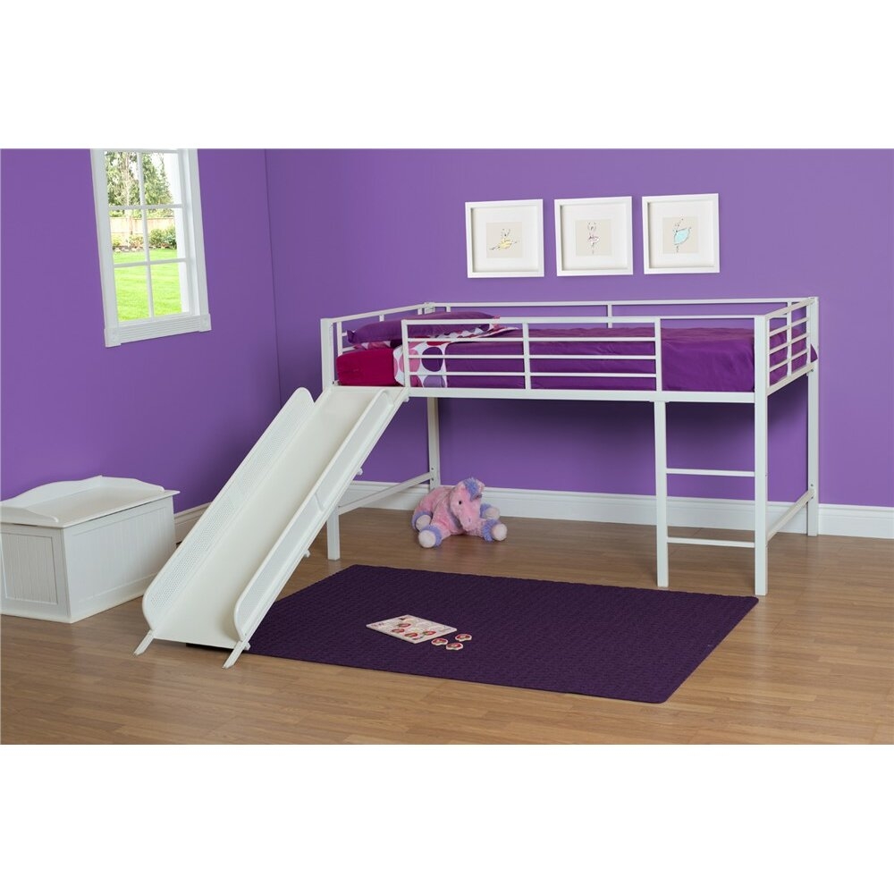 DHP Junior Twin Low Loft Bed & Reviews | Wayfair