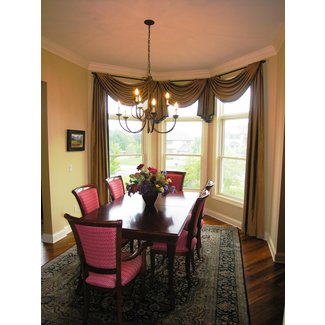 Curtains For Bay Windows In Dining Room - VisualHunt