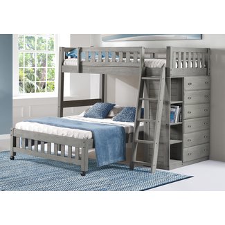 Bunk Beds With Dressers Visualhunt, Full Over L Shaped Bunk Bed With Stairs