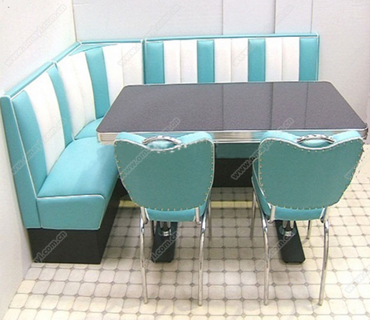 corner dining table booth