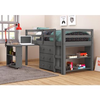 Bunk Beds With Dressers Visualhunt, Loft Bunk Bed With Dresser