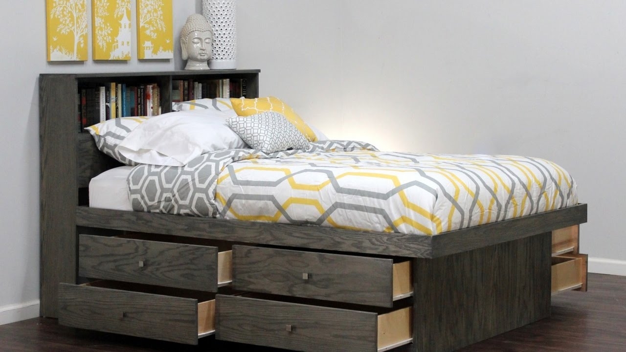 Bed With Storage Underneath Visualhunt, Full Bed Frame With Storage Underneath