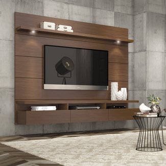 Entertainment Center Modern TV Stand Media Console Wall ...