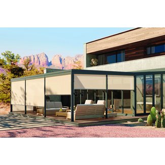 Exterior Patio Shades - Block the Sun Not the View