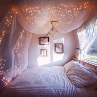 Fairy Lights Bedroom Design Ideas – DECOREDO