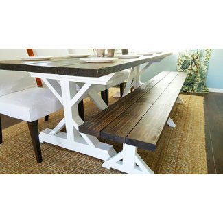 Farm Table With Bench Farmhouse Table Benc Hammer Strength ...