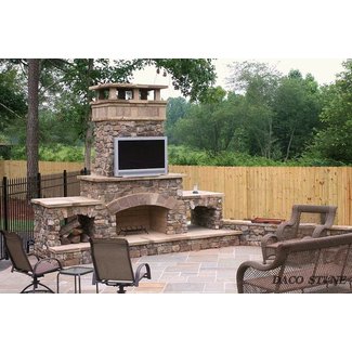 Fireplace kits, Outdoor Fireplaces and Pits | Daco Stone