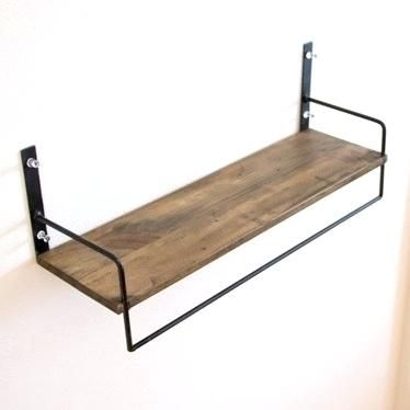 fiscu: Wall shelf front desk bar wall rack wall hangings