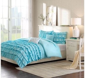 50 Light Blue Comforter Set You Ll Love In 2020 Visual Hunt