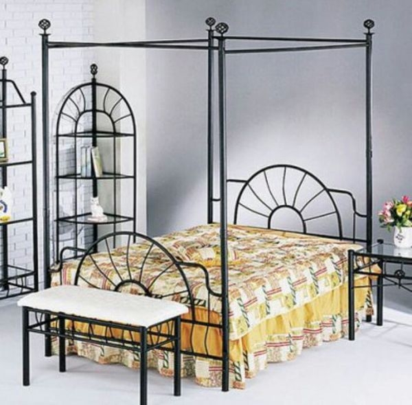 Foweler Full Headboard and Footboard Canopy