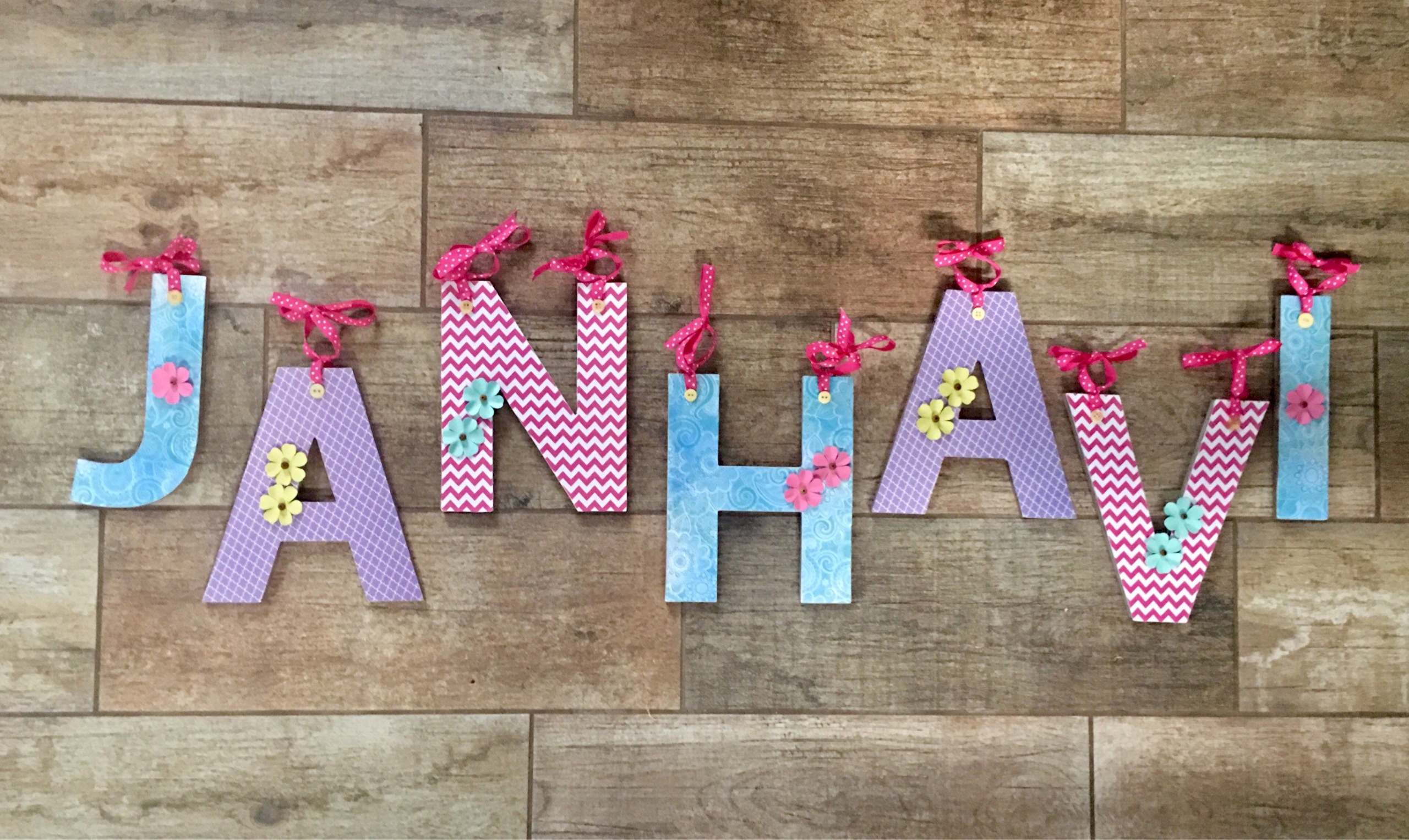 hanging wall letters for nursery