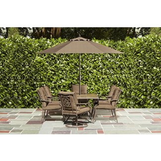 Furniture: Stunning Life Hedge With Garden Treasures Patio ...