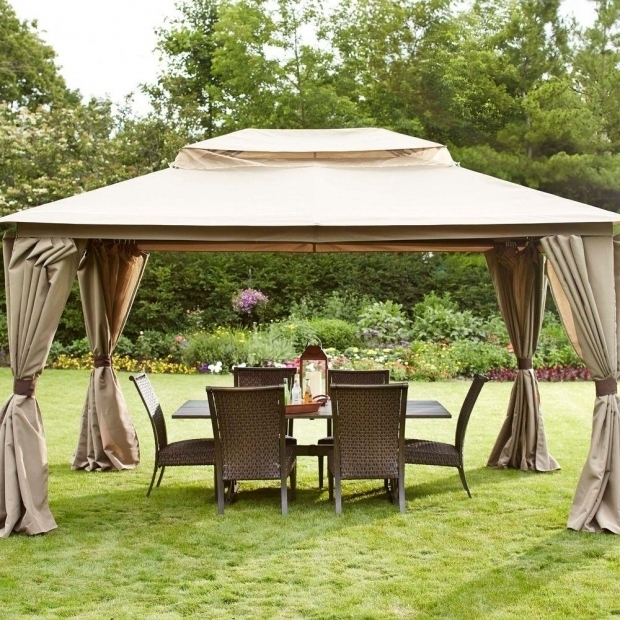 Gazebo With Mosquito Netting - Pergola Gazebo Ideas